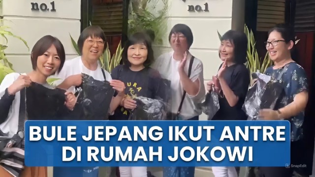 WOW! Kini Giliran Wisatawan Asing Main ke Rumah Jokowi, Publik Malah Curiga: Kalau Bule Bayarannya Berapa?