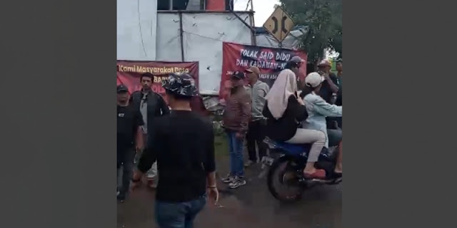 Turun Jalan, Masyarakat Desa Kohod Tolak Said Didu