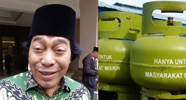 Nyawa Rakyat Melayang Gegara Antre Gas, Banyolan Komeng soal Kelangkaan LPG 3 Kg Dicap Nirempati