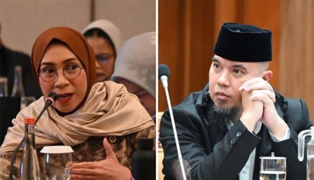 Nyanyi saat Rapat DPR, Ahmad Dhani dan Melly Goeslaw Banjir Kritik: Rakyat Sakit Hati