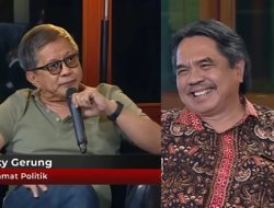 Cerita Rocky Gerung di ILC: Para Menteri Yang Ngakak (Mentertawakan Presiden) di Belakang Presiden