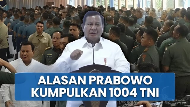 Presiden Kumpulkan 1000 Satuan Komandan di Istana Bagor: Apakah Prabowo Baru Sadar Dalam Ancaman?