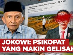 Amien Rais: Jokowi Harus Diseret ke Pengadilan!