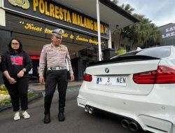 Ini Alasan Pengemudi BMW di Kota Malang Pakai Nopol N 3 NEN