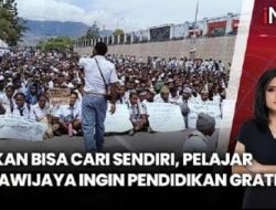 Detik-detik Kericuhan Demo Ribuan Pelajar Tolak Makan Bergizi Gratis di Papua