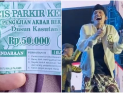 Viral Karcis Parkir di Pengajian Gus Iqdam Rp50 Ribu, Netizen: Ini Ngaji atau Malak?