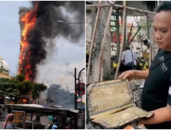 Al Quran Ditemukan Utuh usai Kebakaran Menara Masjid Agung Bojonegoro