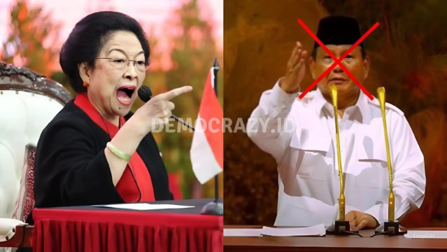 GAWAT! Megawati Larang Kader PDIP Ikut Retreat Pemerintah, Prabowo Terancam Jatuh?