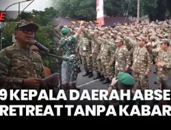 Kemendagri Beberkan Sanksi Untuk Kepala Daerah Yang Absen Retreat di Akmil Magelang