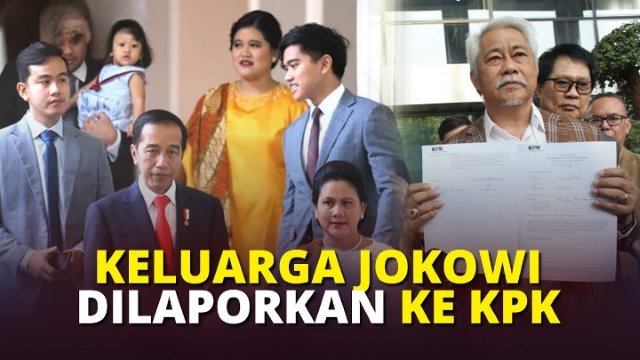 Banyak Laporan Dugaan Korupsi Keluarga Jokowi Sudah Masuk KPK, Kenapa Tak Pernah Diproses?