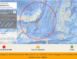 Gempa Magnitudo 6,0 Guncang Manado, Tak Berpotensi Tsunami