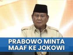 Prabowo Sebut Akan Ketemu Jokowi Untuk Minta Maaf, Kenapa?