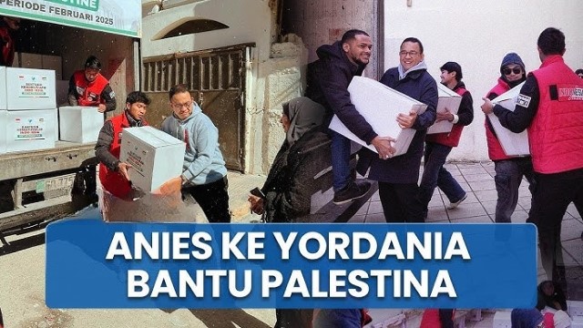 Janji Ingin ke Palestina Jika Menjadi Presiden, Anies Baswedan Kini Bagi Bantuan ke Sana: Contoh Orang Konsisten!