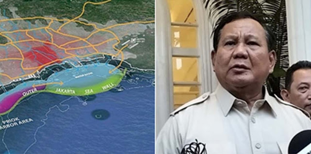 Prabowo Didorong Segera Bangun Giant Sea Wall Lindungi Warga Pesisir