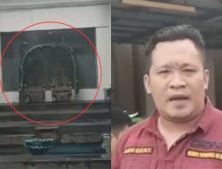 Takut Musyrik! Pria Ini Bongkar Kursi yang Dipercaya Milik Prabu Siliwangi di Masjid Agung Karawang