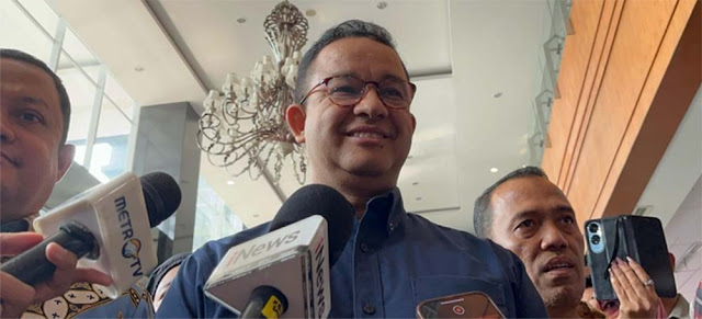 Hadiri Sidang Tom Lembong, Anies Minta Hakim Objektif