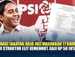 Nah Lho! DPR Soroti Menhut Raja Juli Tunjuk 11 Kader PSI di FOLU Net Sink: Publik Perlu Tahu Siapa Yang Seleksi!