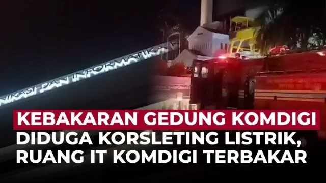 MISTERI Korsleting di Lantai 8 Gedung Komdigi: Dugaan Sabotase dan Peran Patroli Siber