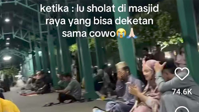 Jemaah Pria dan Wanita Salat Bersebelahan, Pengurus Masjid Al-Markaz Makassar Klarifikasi