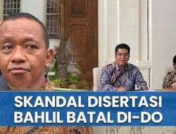 Rektor UI Berani Lawan Guru Besar dan Alumni, Skandal Disertasi Bahlil Kian Panas!