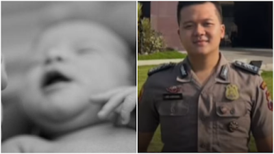 Terungkap Bayi yang Dicekek Brigadir AK Ternyata Hasil Hubungan Gelap dengan Sang Kekasih