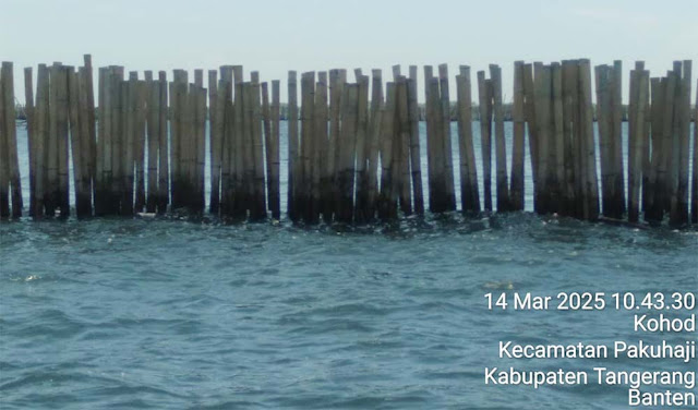 Pengakuan Nelayan, Merasa Dibohongi Lantaran Pagar Laut di Tangerang Masih Tersisa, Selesainya yang di Mana?