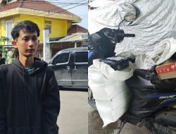 Detik-detik Motor Kurir Beserta 138 Paket Dimaling di Palembang, Korban Harus Ganti Rugi Rp6 Juta