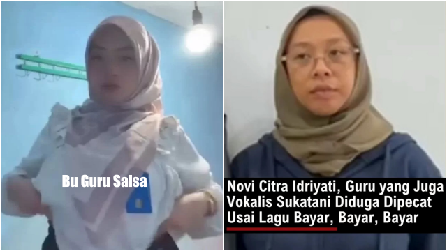 Bu Guru Salsa Dibela PGRI dan Tetap Lolos PPPK Usai Video Syur, Beda Nasib Vokalis Sukatani: Sehat Gak Sih?