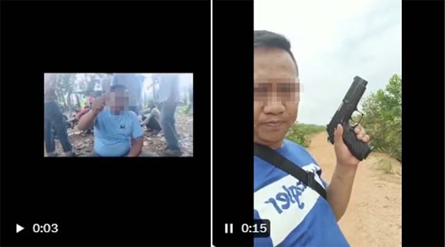 Viral, 3 Polisi Tewas Ditembak di Lampung, Media Sosial Ramai Unggah Sosok Terduga Pelaku Lakukan Live Video saat Akan.....