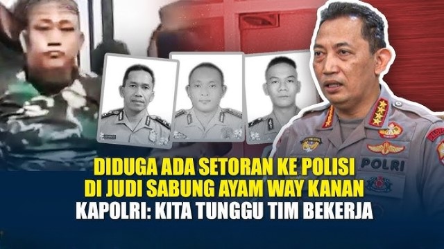 Kodam Sriwijaya Ungkap Dugaan Setoran ke Polisi di Gerebek Sabung Ayam, Respons Kapolri: Tunggu Tim Bekerja