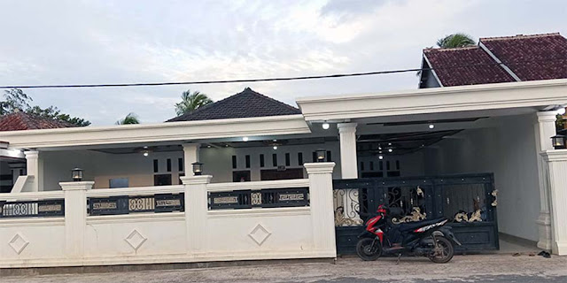 Penampakan Rumah Mewah Anggota TNI yang Diduga Terlibat Penembakan Polisi di Way Kanan