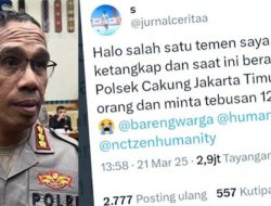 Viral Polsek Cakung Minta Tebusan Rp 12 Juta Amankan Lima Mahasiswa Pendemo, Kapolres Jaktim: Hoaks