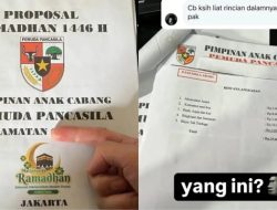 Beredar Proposal Ormas Pemuda Pancasila Minta Anggaran Biaya Sampai Rp25 Juta