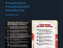 Tagar #TolakRUUPolri Menggema di X, Poin Apa Saja yang Jadi Sorotan?