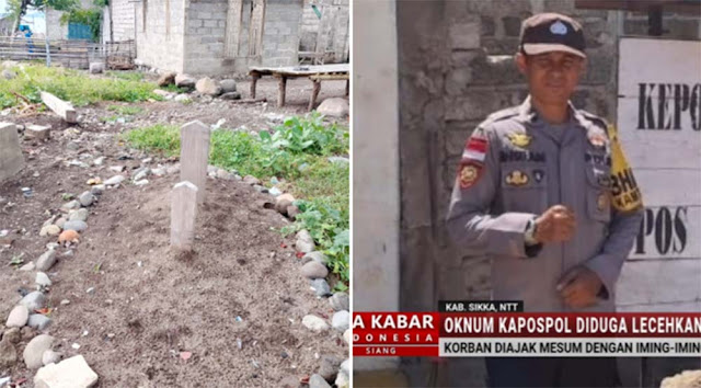 Oknum Polisi di Sikka Diduga Cabuli 2 Gadis, 1 di Antaranya Tewas Bakar Diri