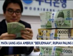 Rupiah Ambruk ke Level Terendah Sejak Krisis 1998