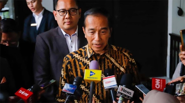 Ditemui Perwira Polri Siswa Sespimmen, Jokowi: Mereka Tanya soal Leadership