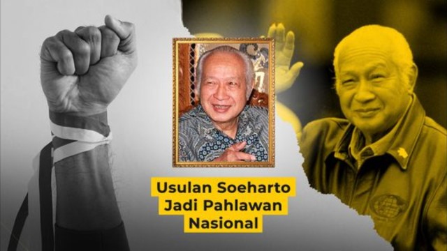 Soeharto Kandidat Pahlawan Nasional, Menteri Prabowo Kebut Revisi Sejarah!