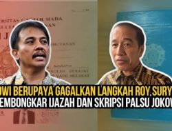 WASPADA! Dugaan Manuver Jokowi Gunakan Pasal 32 & 35 UU ITE Untuk Tangkap Roy Suryo dkk Dalam Kasus Ijazah Palsu