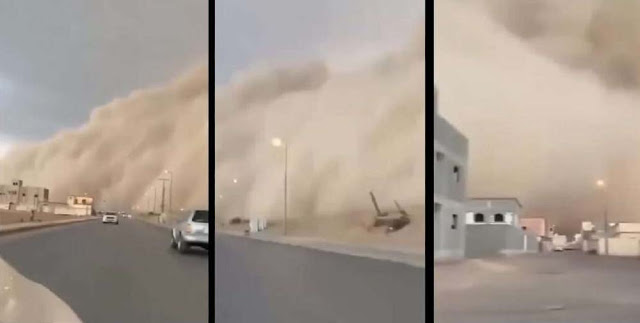 Setelah Kebakaran Hebat, Israel Kini Diterjang Badai Pasir Dahsyat