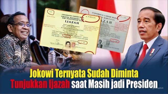 TERUNGKAP Momen Kala Jokowi Diminta Tunjukkan Ijazah Asli oleh Mensesneg Pratikno