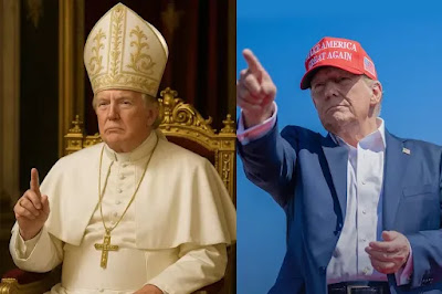 Gambarkan Diri Bak Sosok Paus, Donald Trump Dicerca Umat Katolik