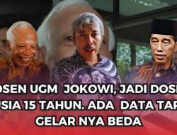 JANGGAL! Jejak Kasmudjo Dosen Pembimbing Jokowi di Arsip Universitas Leiden, Dua Keanehan Mengusik Publik
