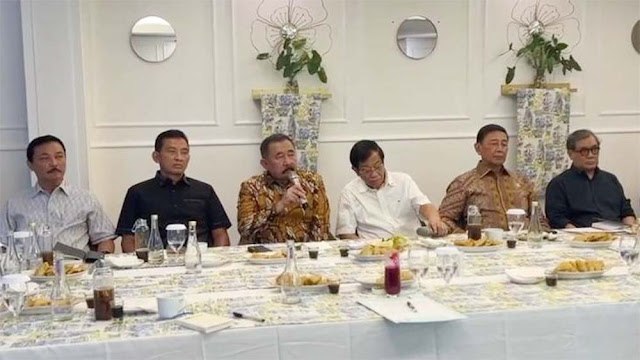 Dukung Prabowo, Agum-Wiranto dan Purnawirawan TNI-Polri Berkumpul
