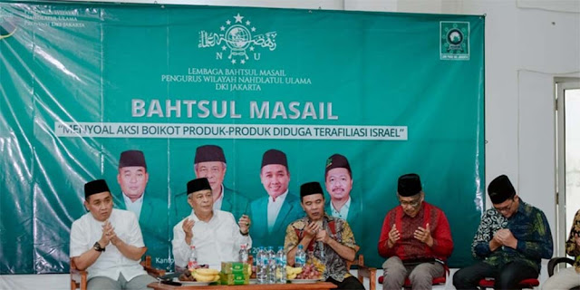 Forum Bahtsul Masail NU Jakarta Buktikan Aqua Tidak Terafiliasi Israel