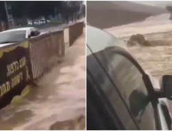 Murka Alam Semesta untuk Israel yang kini Dilanda Banjir Besar hingga Lumpuhkan Akses Jalan Utama