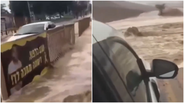 Murka Alam Semesta untuk Israel yang kini Dilanda Banjir Besar hingga Lumpuhkan Akses Jalan Utama