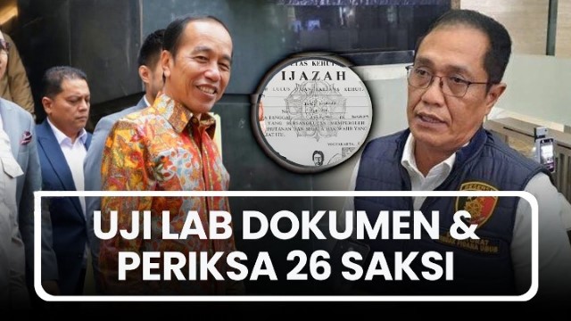 Makin Terang! Kasus Dugaan Ijazah Palsu Jokowi, Bareskrim Periksa Staf UGM hingga KPU RI