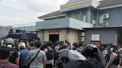 Kerusuhan Terjadi di Lapas Narkoba Muara Beliti, Diduga Berontak Karena Merasa Ditindas, Teriak-Teriak Pakai Pengeras Suara