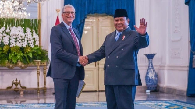 Prabowo Sebut Indonesia Jadi Tempat Uji Coba Vaksin TBC Bill Gates: Uji Cobanya ke Pejabat Kan Pak?